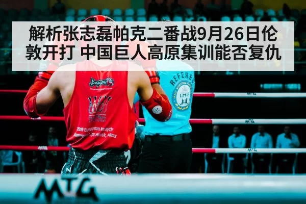 解析张志磊帕克二番战9月26日伦敦开打 中国巨人高原集训能否复仇（aiyouxi）